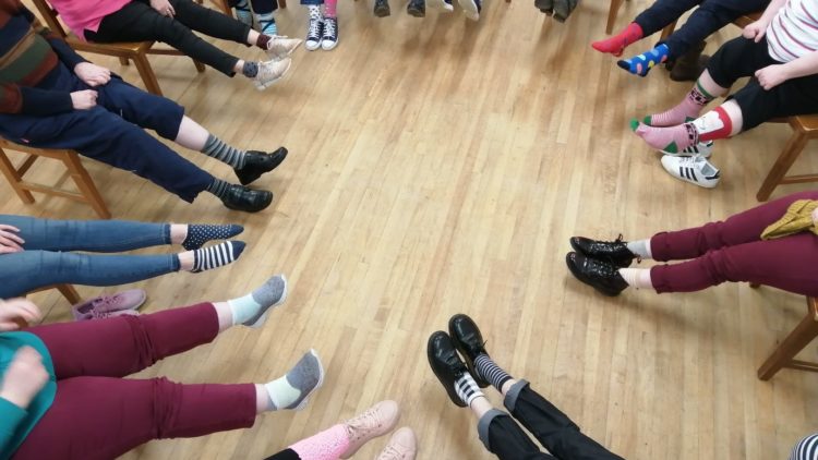 Odd Socks in Support Of Down Syndrome Day 2019